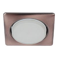 Светильник встраиваемый "Quad" Эра KL71 SC 220В GX53 13Вт IP20 Медь 100х80х10мм картинка 